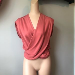 L’AGENCE Coral blouse